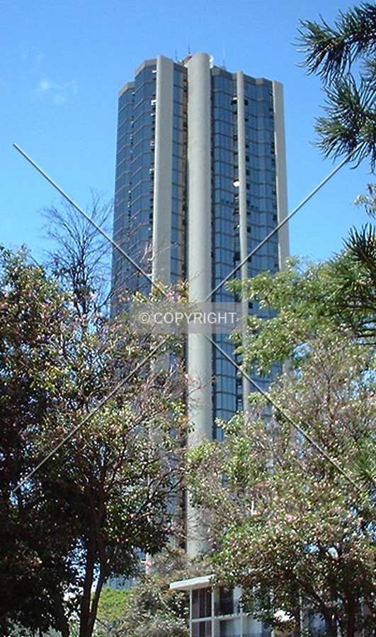 View to the northwest from Kalakaua Circle