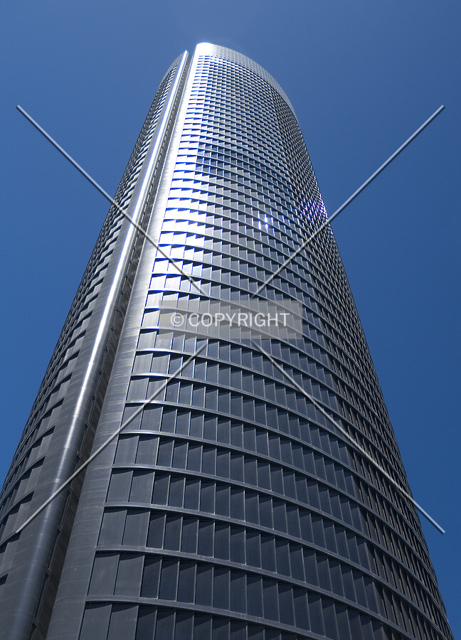 Looking up from the southeast