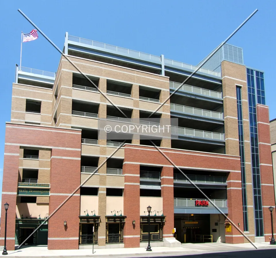 View from the southeast on Adams Avenue
