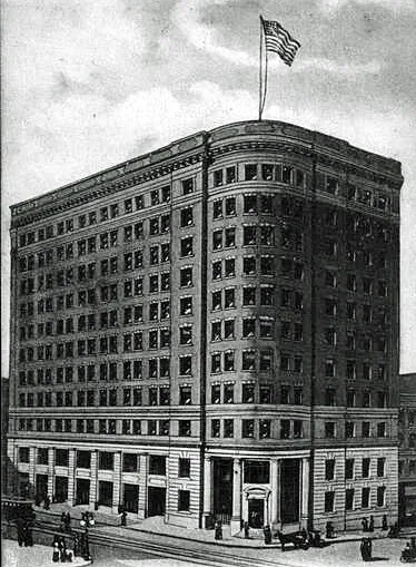 Vintage view from the southeast