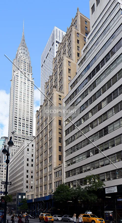 View from the southwest on Lexington Avenue