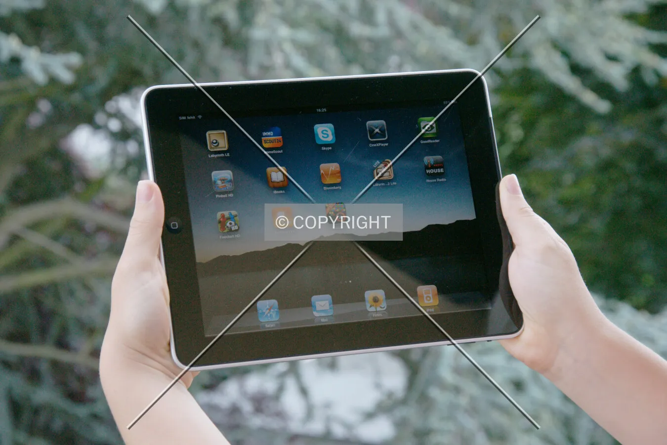 iPad from Apple in My Hands