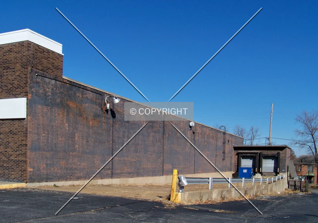 Southeast facade and loading dock