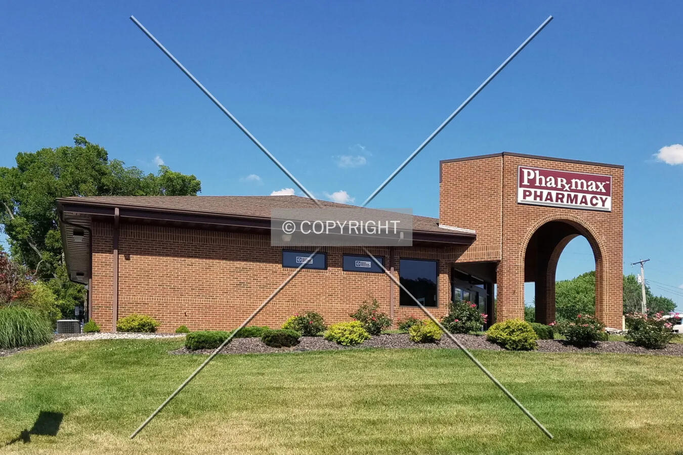 View from the southwest; July 15, 2017