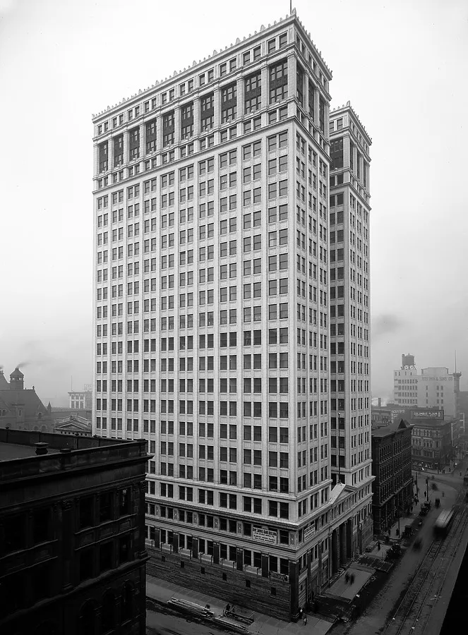 Vintage view from the southeast