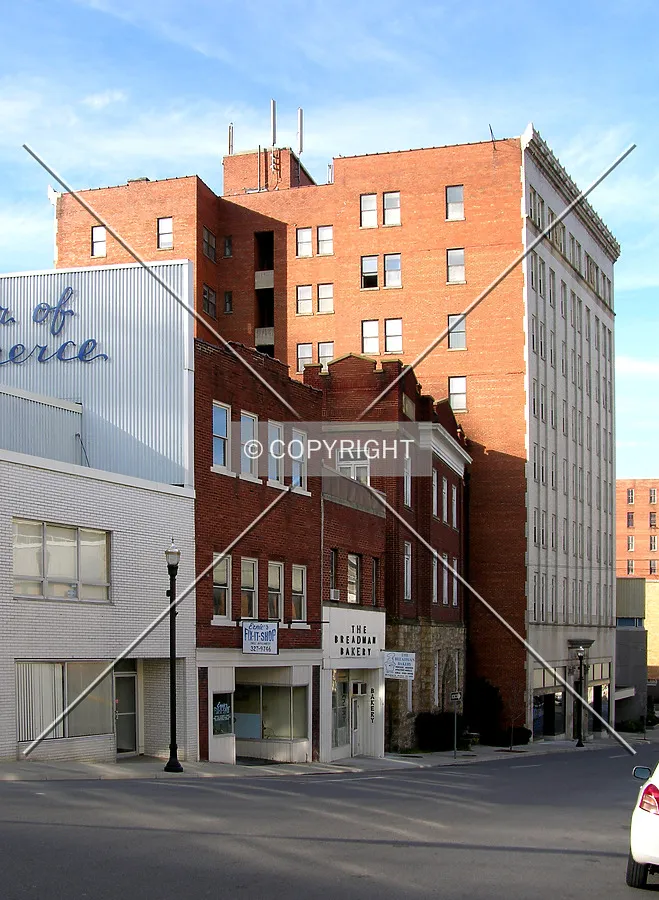 From Federal Street to the south
