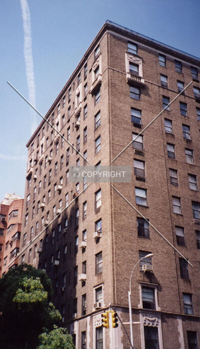 View of south end of building