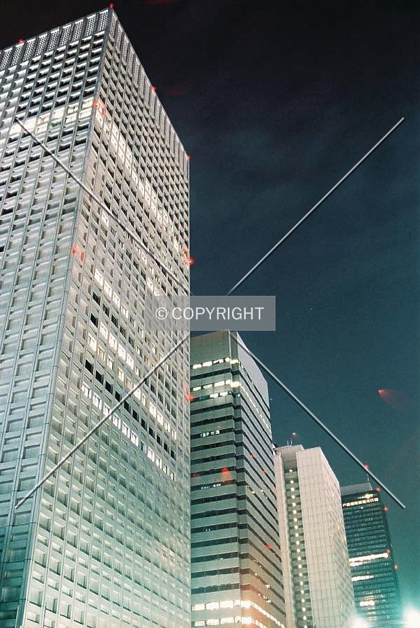 With neighbouring towers in Nishi Shinjuku Ku