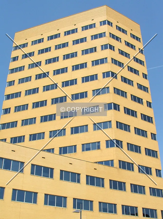 Looking up from the southwest