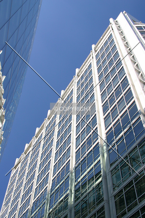 Looking up the west façade from Euston Road