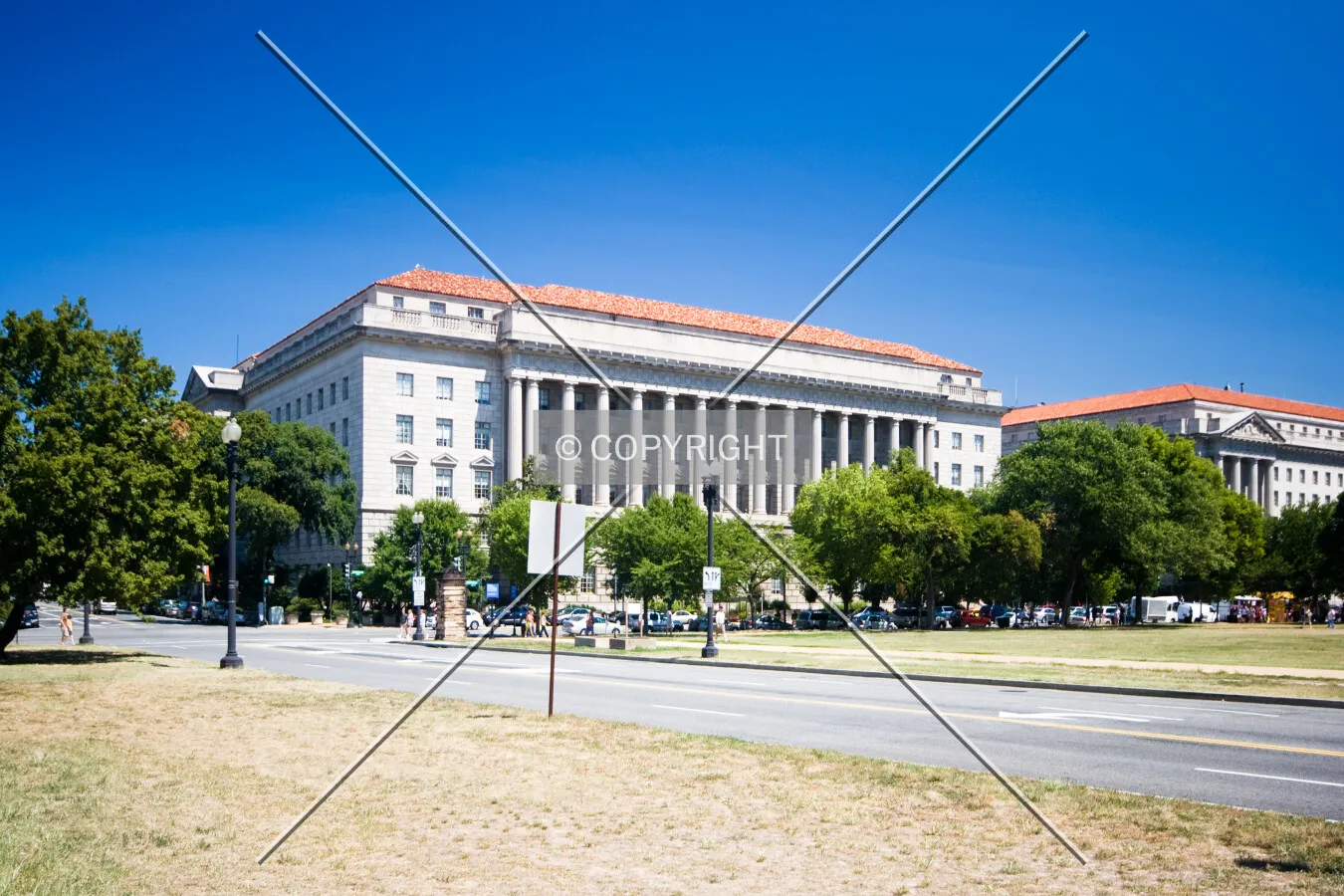 View from the southwest