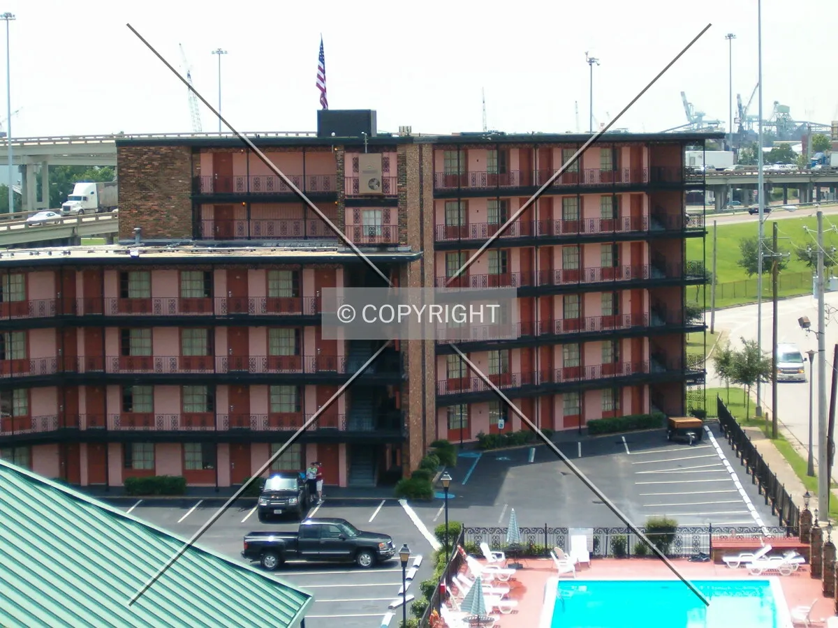 Elevated view from the north