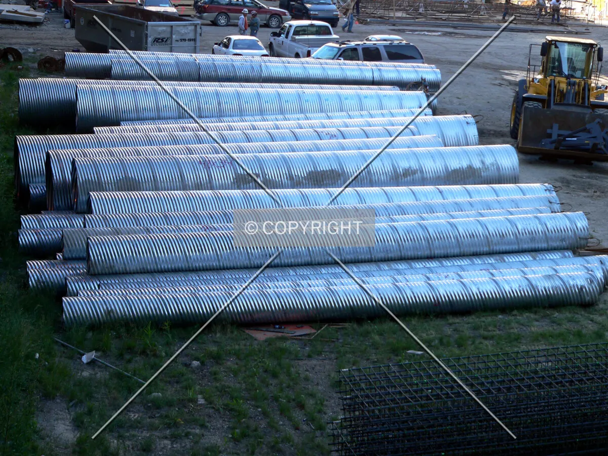 Stacked caisson liners