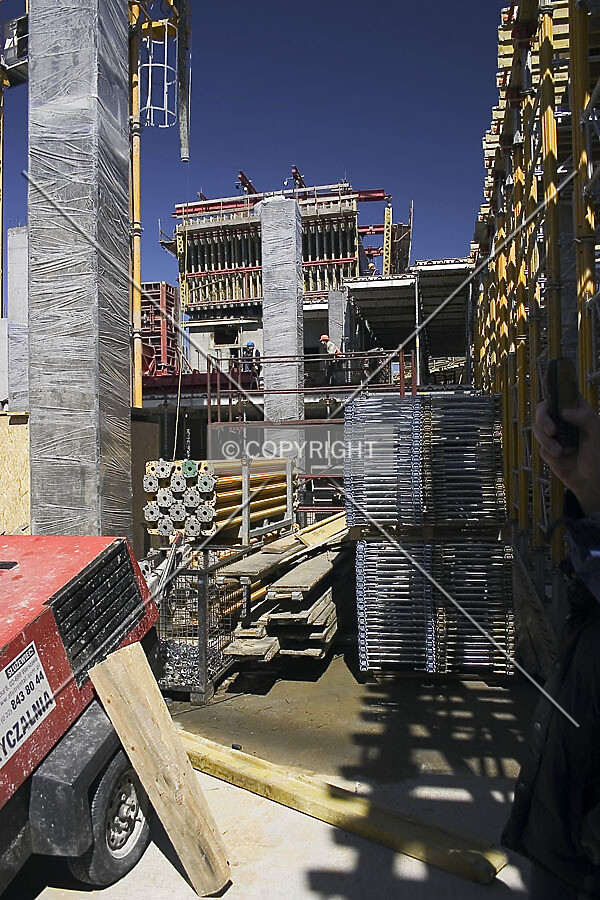 Works on the 38th floor