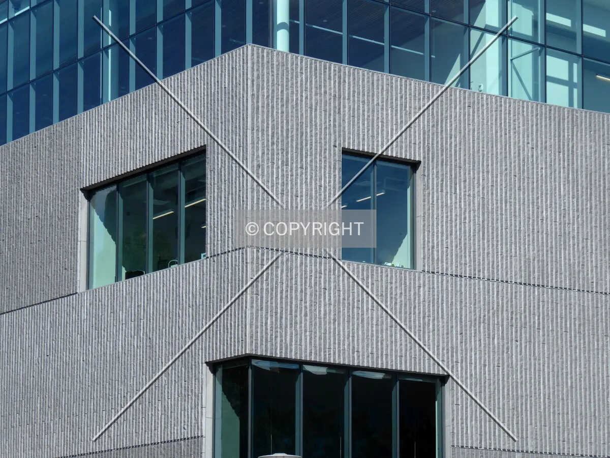 Southeast corner detail