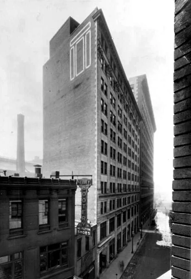 Vintage view from the southeast
