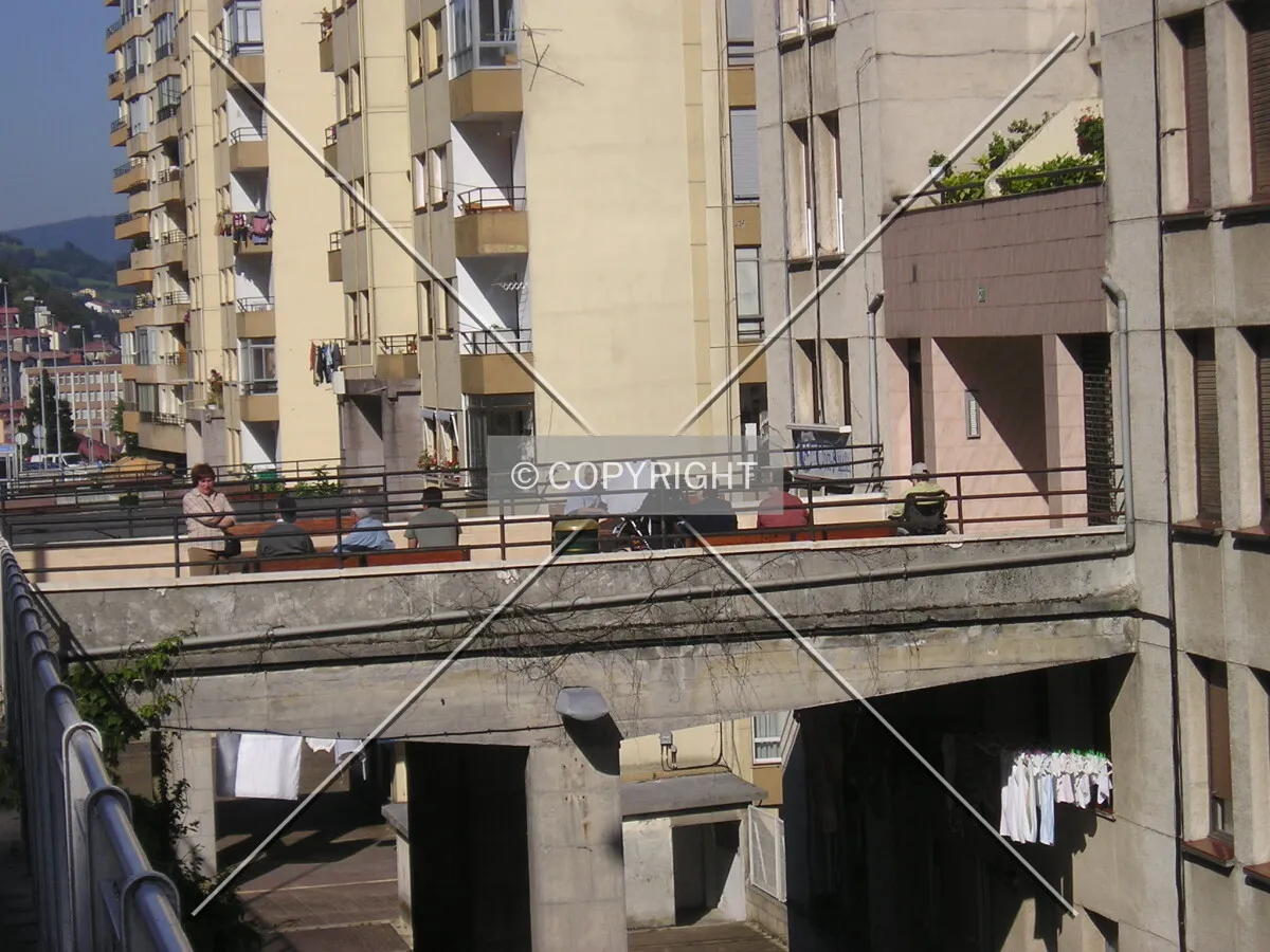View of the entrance