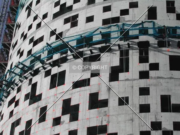 Close-up of concrete structure