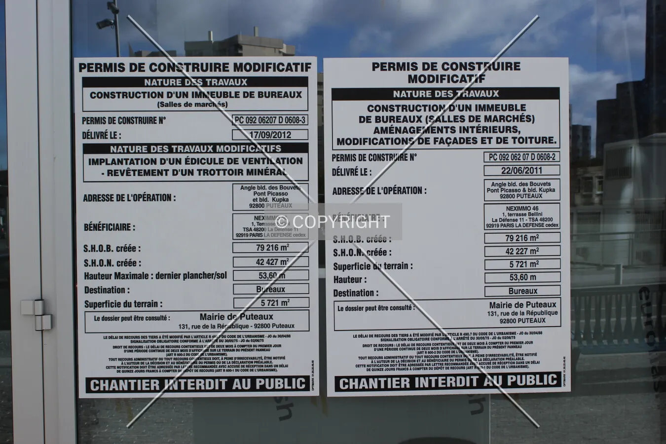 The building permits.