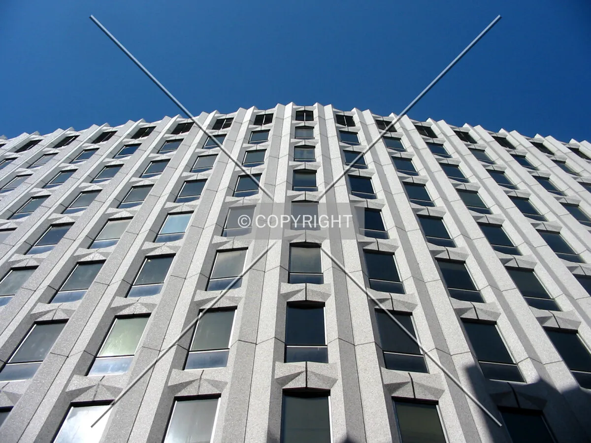 Looking up from the south