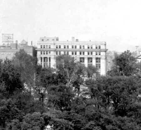 Vintage view from the southwest before construction of the 1922 addition