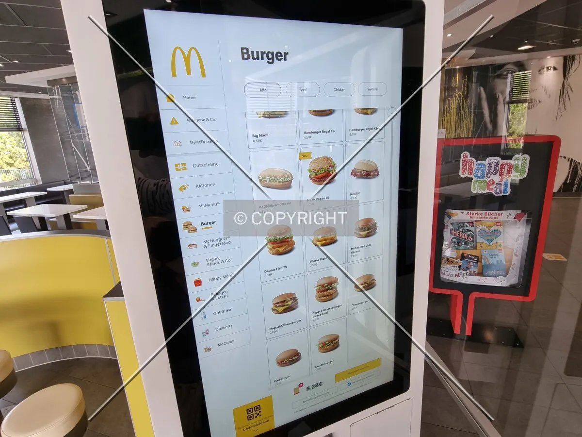 McDonald''s self-service terminal