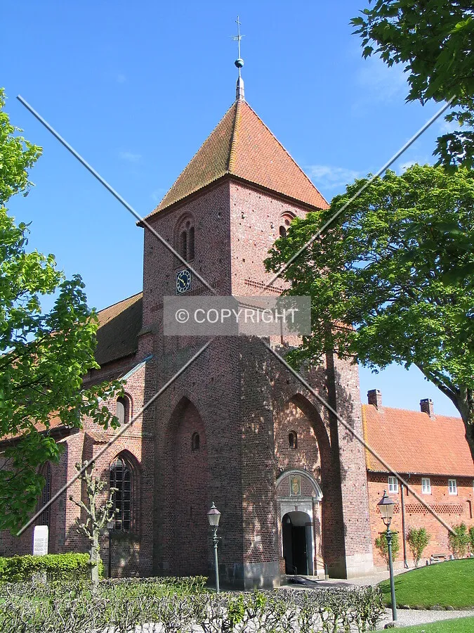 View of the tower from the northwest
