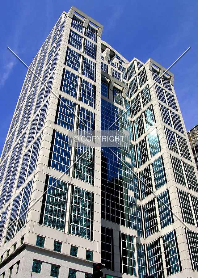 Looking up the southwest side