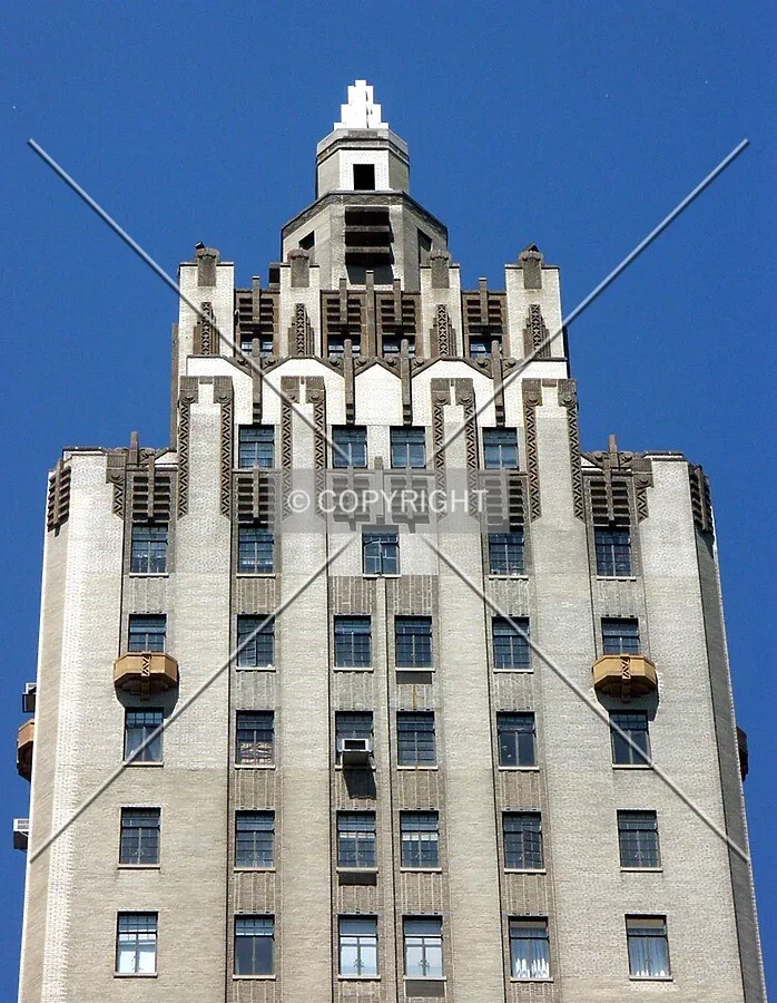 Detail of the tower