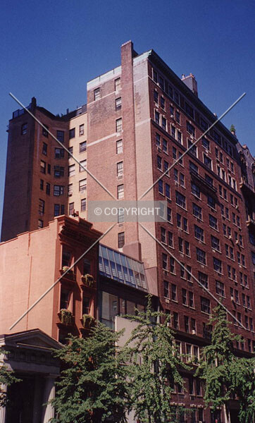 View from northeast along 72nd Street