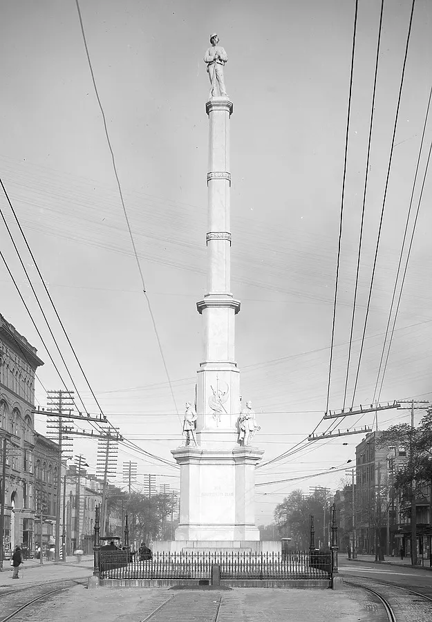 View from the southeast