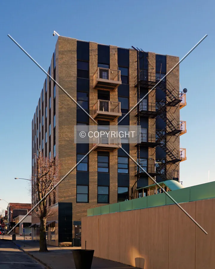View from the northwest; December 18, 2015