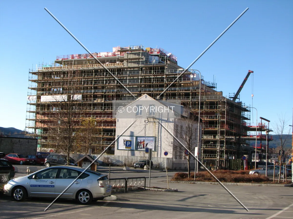 View from the east