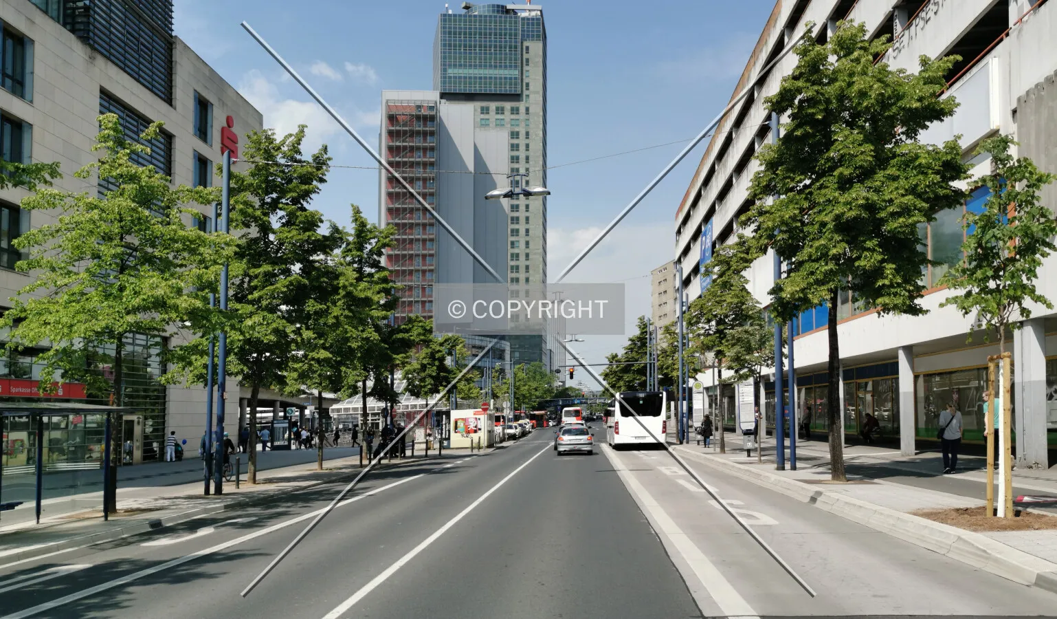 Berliner Straße in Offenbach am Main