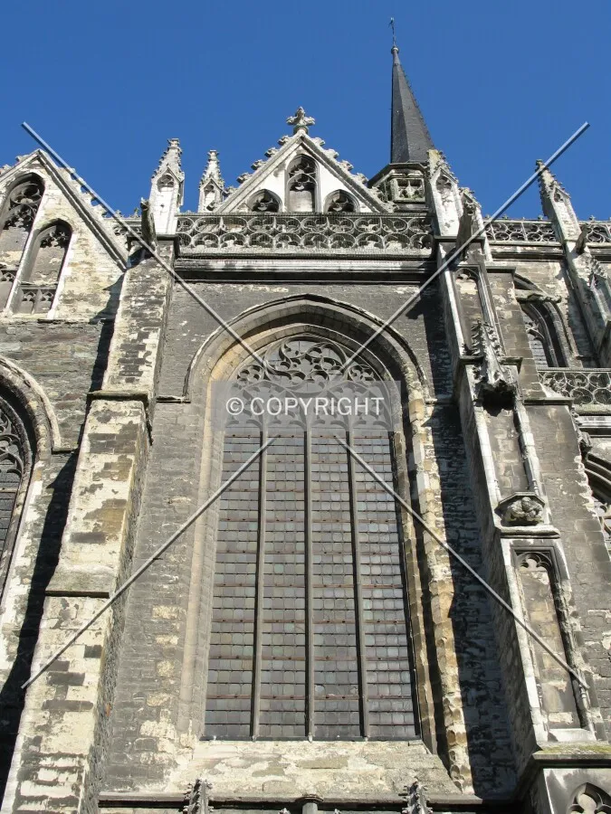 Window above the small southern Porch