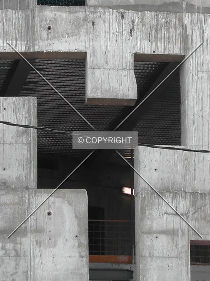 Close view of one window