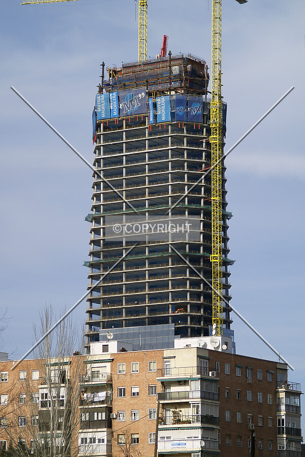 Top floors as seen from the southeast