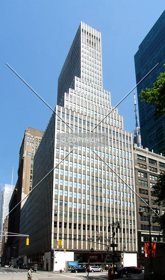 View from the southeast at 40th Street and 6th Avenue