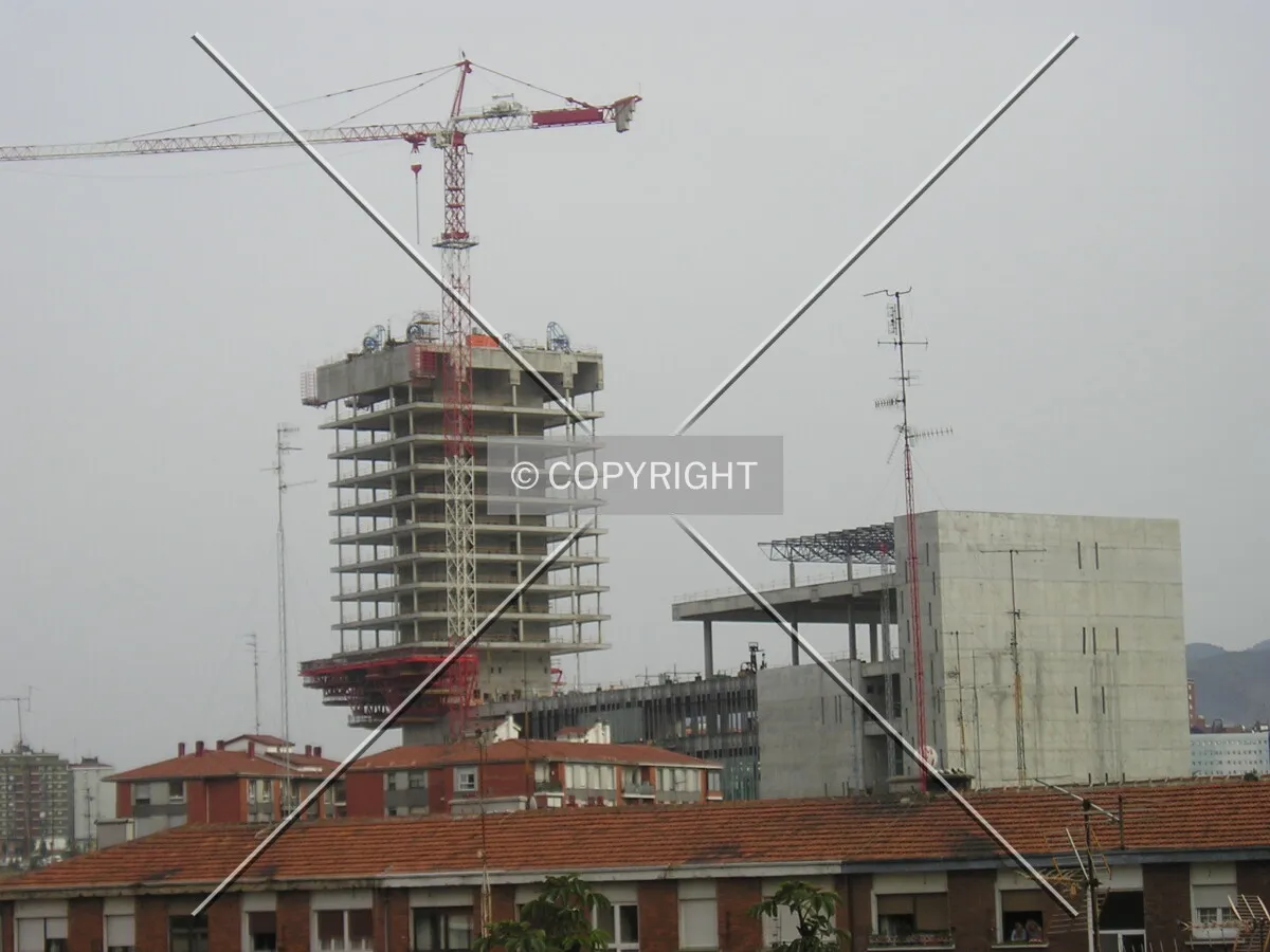 View from downtown Barakaldo