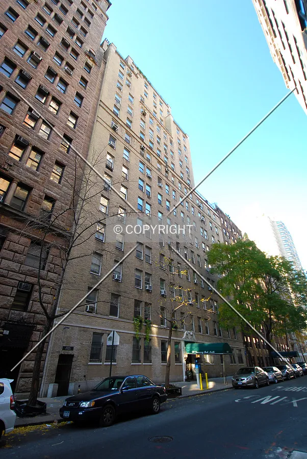 Viewed along East 22nd Street
