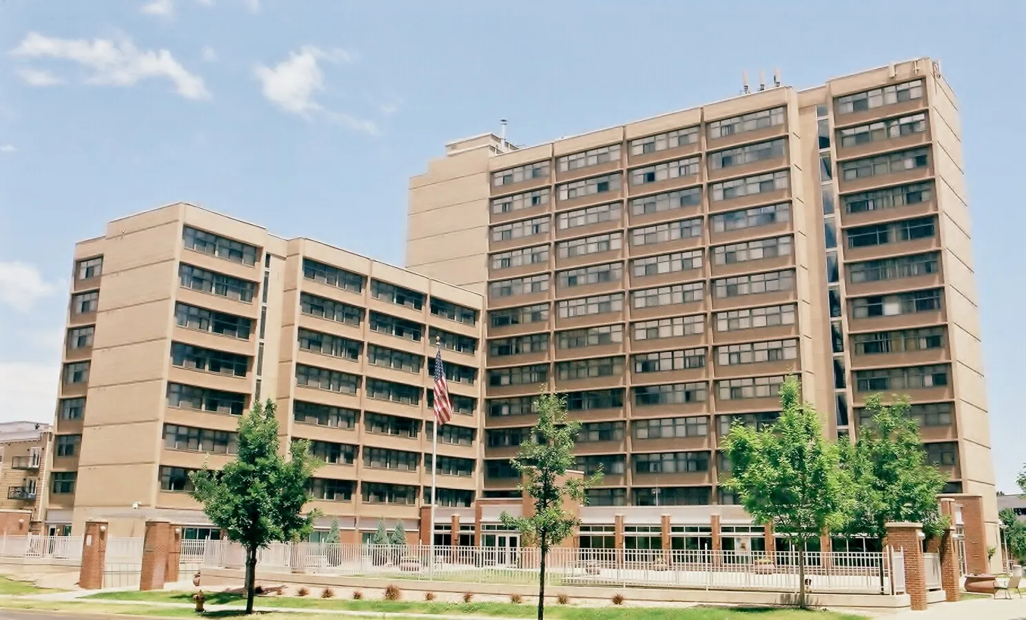 View from the south