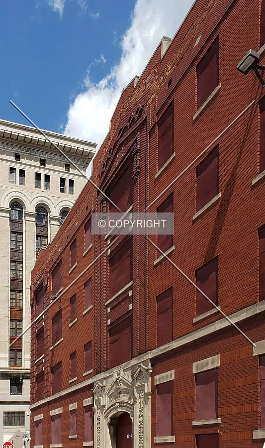 West facade; August 10, 2019