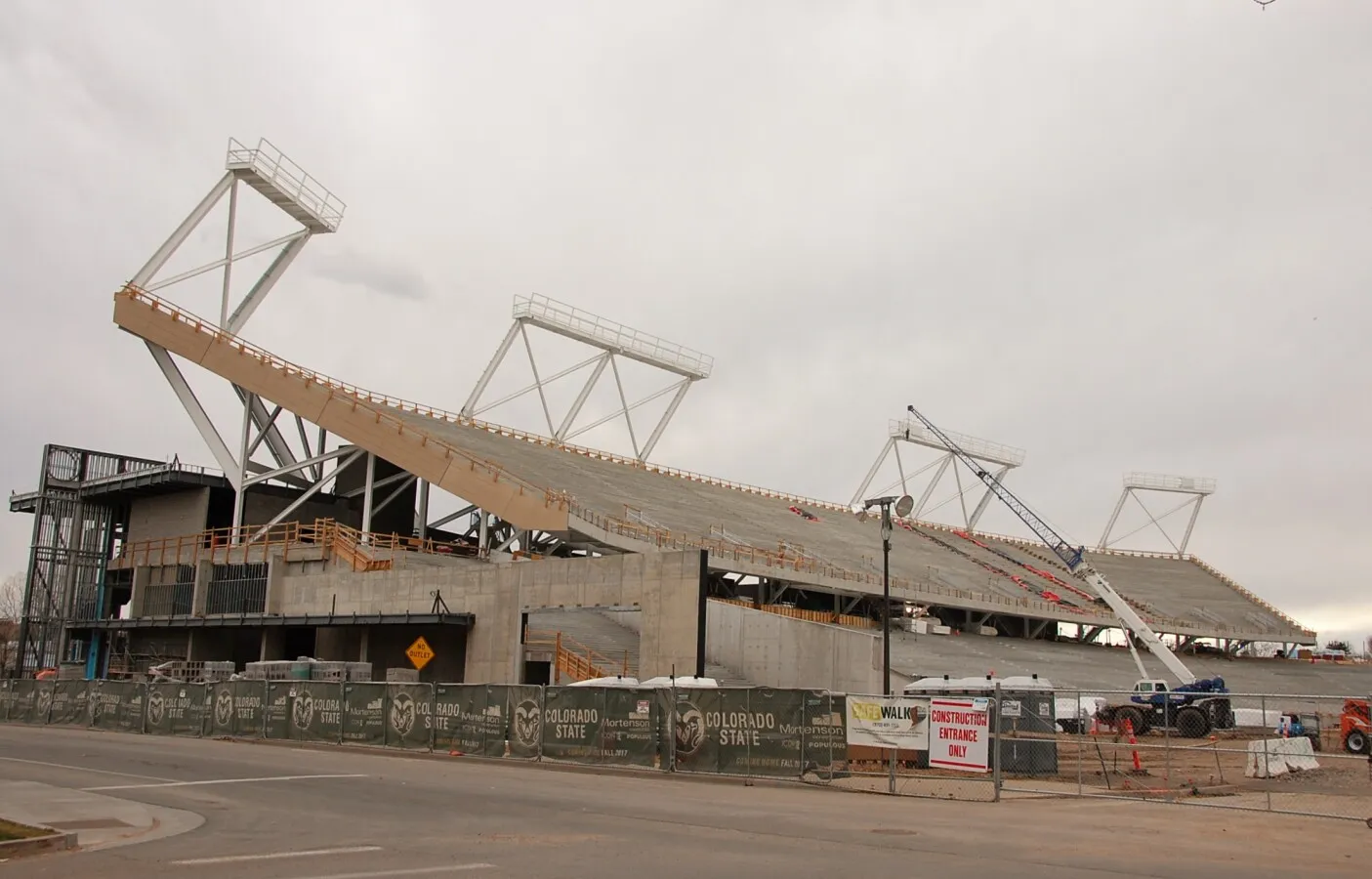 View to the southeast