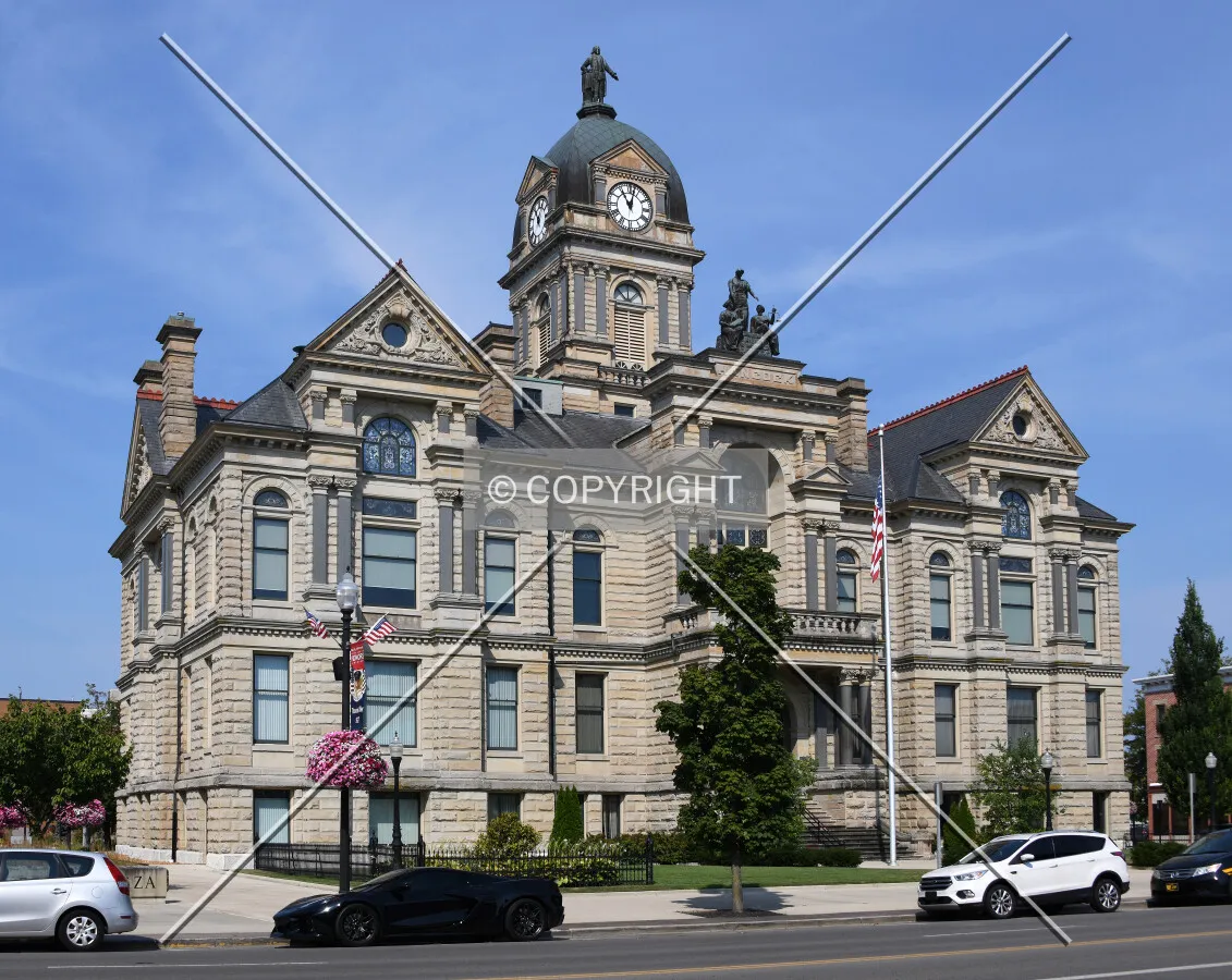 View from the southeast