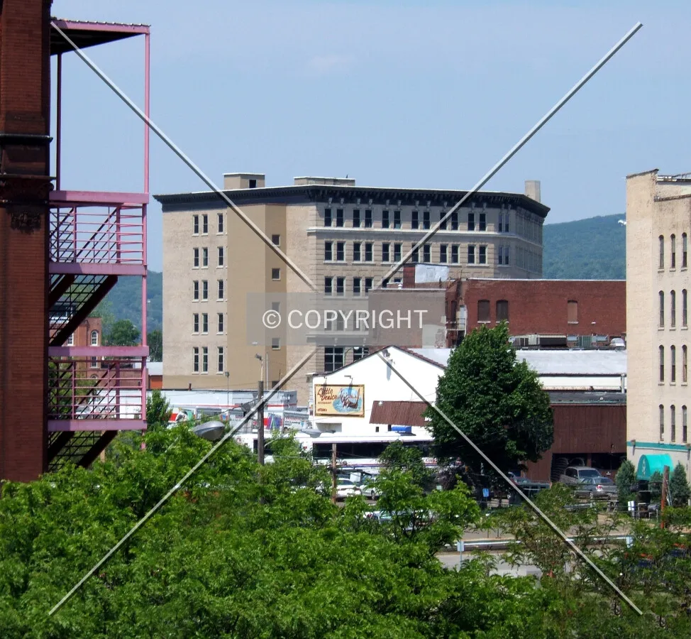 View from the southwest
