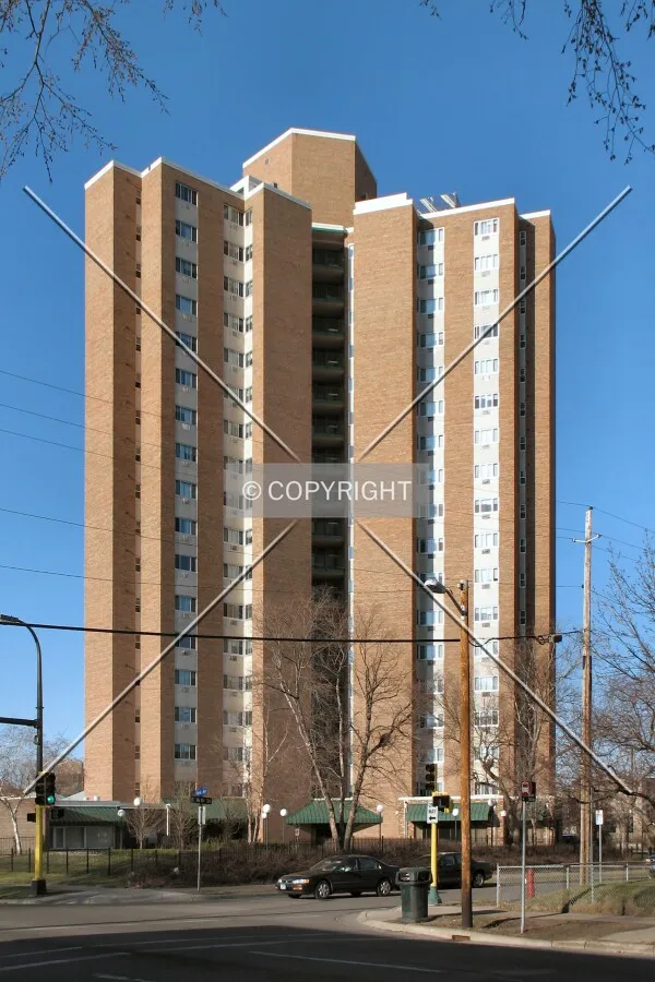 View to the northeast from Park Avenue