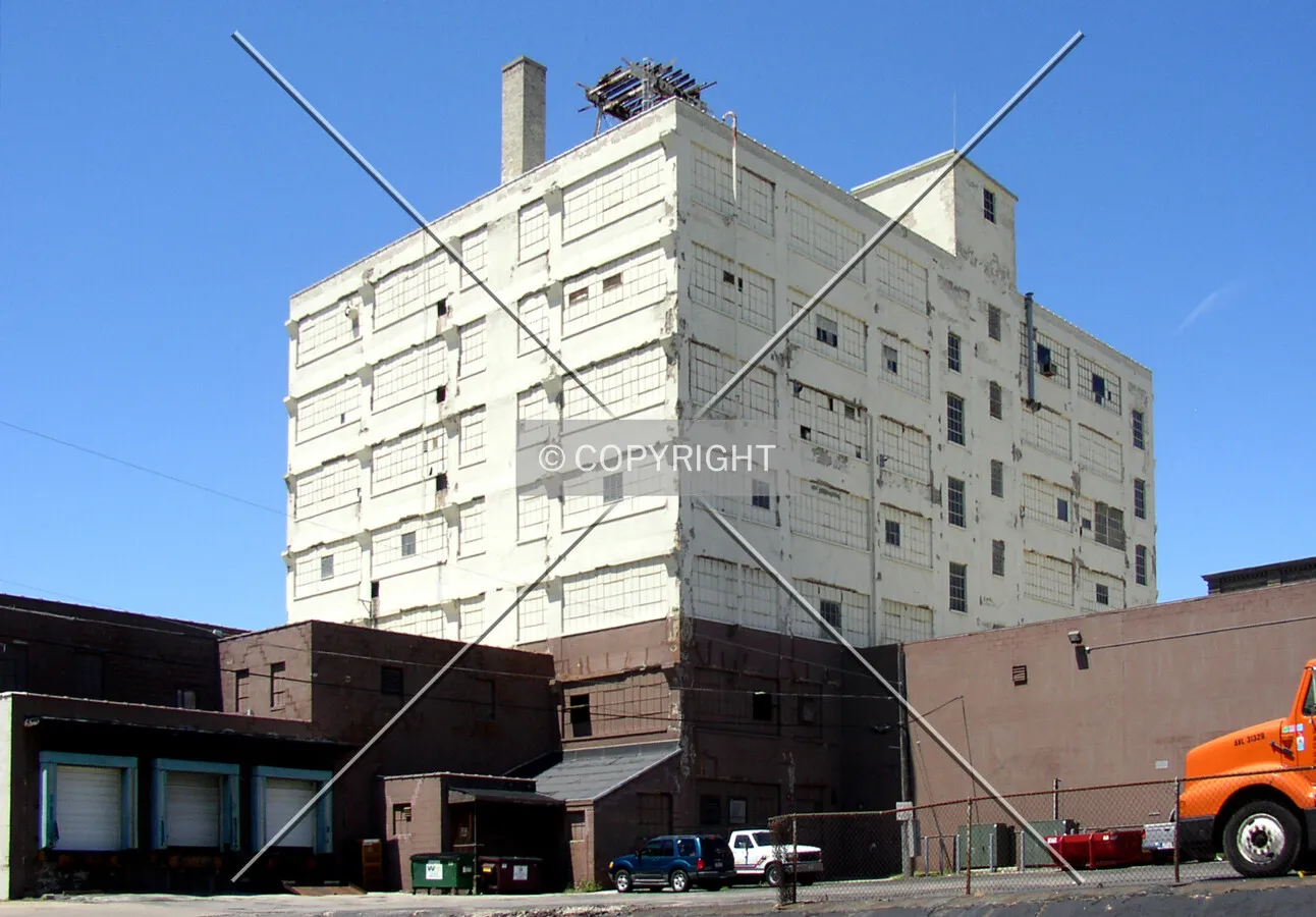 From West Virginia Street to the southeast
