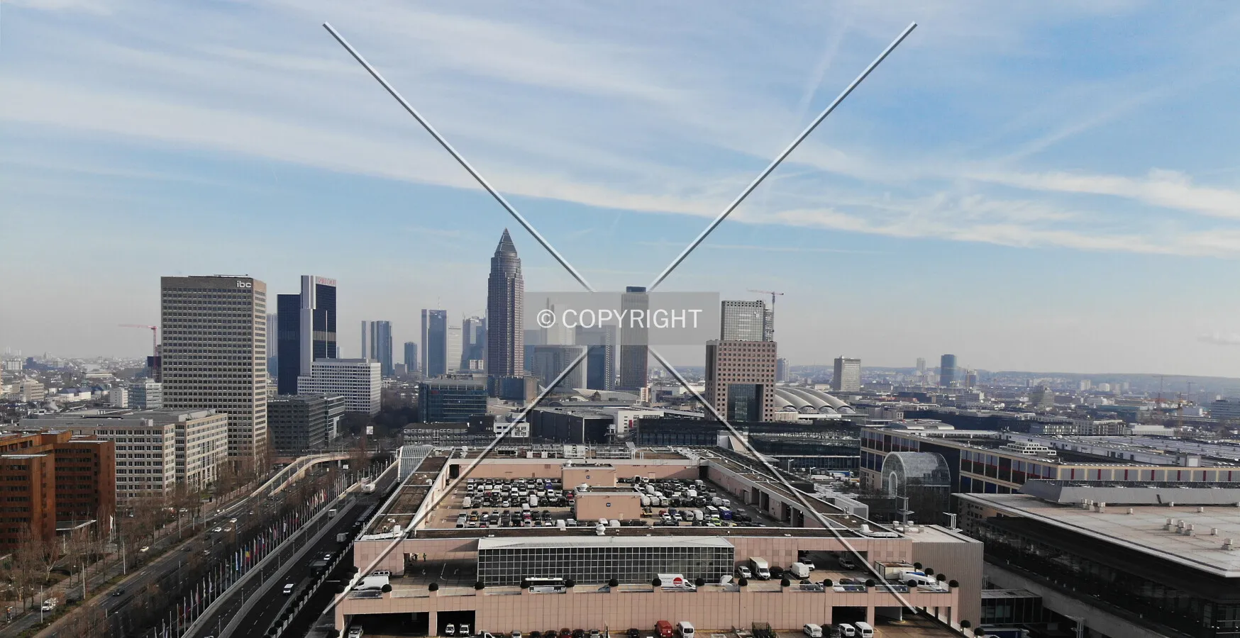 Frankfurt panorama 2019