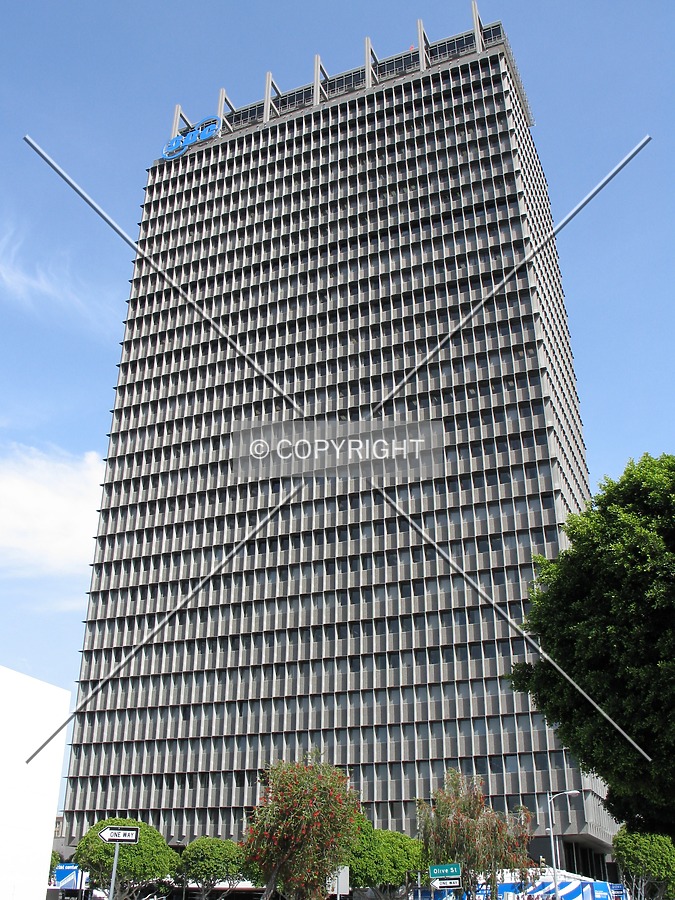 Looking up from the west