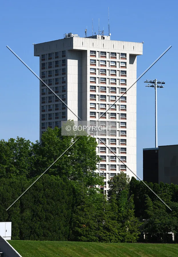 View from the southeast